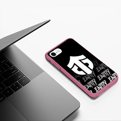 Чехол iPhone 7/8 матовый Entity, цвет: 3D-малиновый — фото 2