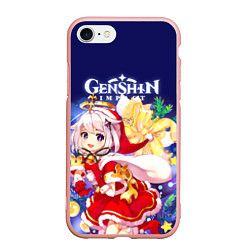 Чехол iPhone 7/8 матовый Paimon: Genshin Impact