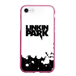 Чехол iPhone 7/8 матовый Linkin park black album