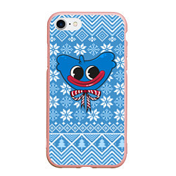 Чехол iPhone 7/8 матовый Huggy Wuggy christmas sweater