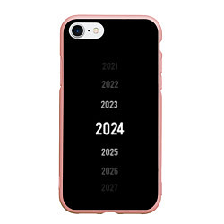 Чехол iPhone 7/8 матовый Lets go next - 2024