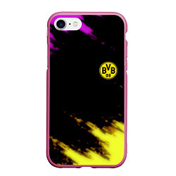 Чехол iPhone 7/8 матовый Borussia Dortmund sport