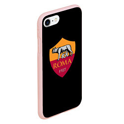 Чехол iPhone 7/8 матовый Roma fc club sport, цвет: 3D-светло-розовый — фото 2