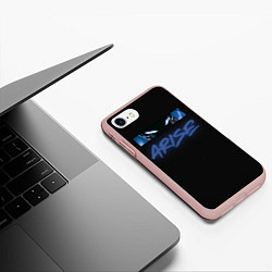Чехол iPhone 7/8 матовый Поднятие уровня в одиночку - Arise, цвет: 3D-светло-розовый — фото 2
