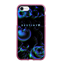 Чехол iPhone 7/8 матовый Destiny rpg action, цвет: 3D-малиновый