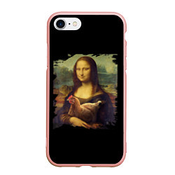 Чехол iPhone 7/8 матовый Mona Chicken Liza