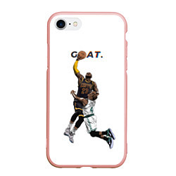 Чехол iPhone 7/8 матовый Goat 23 - LeBron James