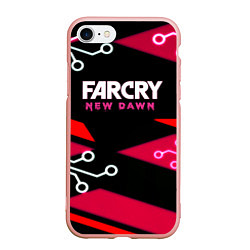 Чехол iPhone 7/8 матовый Farcry new dawn, цвет: 3D-светло-розовый
