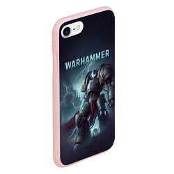 Чехол iPhone 7/8 матовый Warhammer - game, цвет: 3D-светло-розовый — фото 2