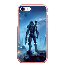 Чехол iPhone 7/8 матовый Mass Effect - ai art