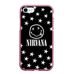 Чехол iPhone 7/8 матовый Nirvana stars steel