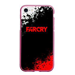 Чехол iPhone 7/8 матовый Farcry текстура краски