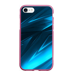 Чехол iPhone 7/8 матовый Geometry stripes neon color