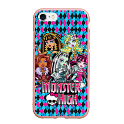 Чехол iPhone 7/8 матовый Monster High