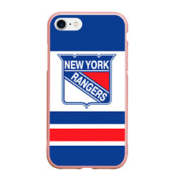 Чехол iPhone 7/8 матовый New York Rangers