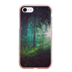 Чехол iPhone 7/8 матовый Таинственный лес