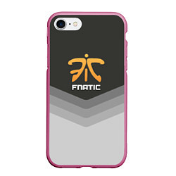 Чехол iPhone 7/8 матовый Fnatic Uniform, цвет: 3D-малиновый