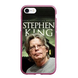 Чехол iPhone 7/8 матовый Bestselling Author, цвет: 3D-малиновый