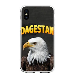 Чехол iPhone XS Max матовый Dagestan Eagle
