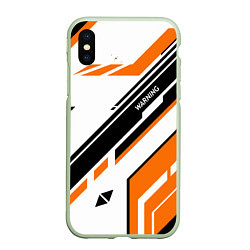 Чехол iPhone XS Max матовый CS:GO Asiimov P90 Style