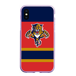 Чехол iPhone XS Max матовый Florida Panthers