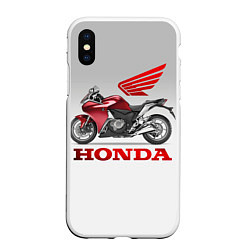 Чехол iPhone XS Max матовый Honda 2