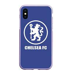 Чехол iPhone XS Max матовый Chelsea FC