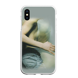 Чехол iPhone XS Max матовый Placebo Body, цвет: 3D-белый