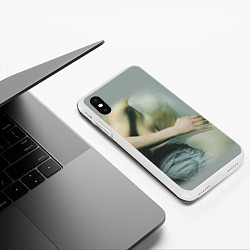 Чехол iPhone XS Max матовый Placebo Body, цвет: 3D-белый — фото 2