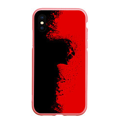 Чехол iPhone XS Max матовый Blood Rage, цвет: 3D-баблгам