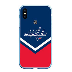 Чехол iPhone XS Max матовый NHL: Washington Capitals