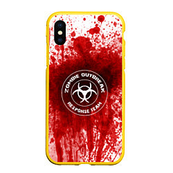 Чехол iPhone XS Max матовый Zombie Outbreak