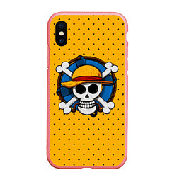 Чехол iPhone XS Max матовый One Pirate, цвет: 3D-баблгам