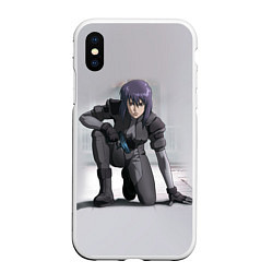 Чехол iPhone XS Max матовый Ghost In The Shell 5