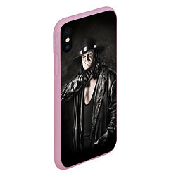 Чехол iPhone XS Max матовый Гробовщик 2, цвет: 3D-розовый — фото 2