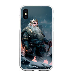 Чехол iPhone XS Max матовый Witcher gwent 7