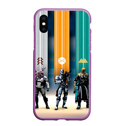 Чехол iPhone XS Max матовый Destiny 8