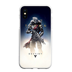 Чехол iPhone XS Max матовый Destiny: Titan