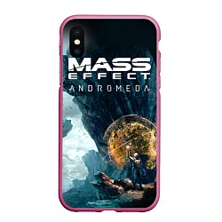 Чехол iPhone XS Max матовый Mass Effect: Andromeda