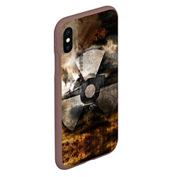 Чехол iPhone XS Max матовый STALKER: Nuclear, цвет: 3D-коричневый — фото 2