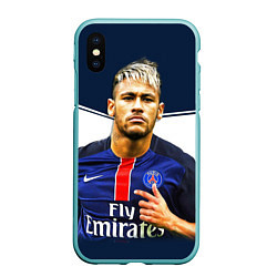 Чехол iPhone XS Max матовый Neymar: Fly Emirates