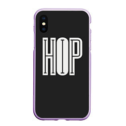 Чехол iPhone XS Max матовый Hip-Hop Inside