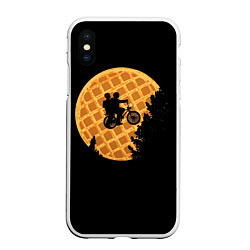 Чехол iPhone XS Max матовый Wafer Rider