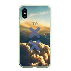 Чехол iPhone XS Max матовый The XX, цвет: 3D-салатовый