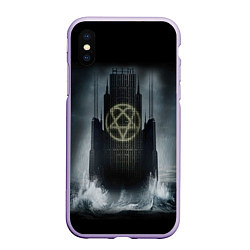 Чехол iPhone XS Max матовый HIM: Devil Castle