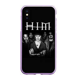 Чехол iPhone XS Max матовый HIM Rock