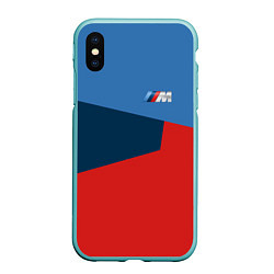 Чехол iPhone XS Max матовый Бмв Bmw 2018 №2, цвет: 3D-мятный