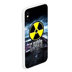 Чехол iPhone XS Max матовый S.T.A.L.K.E.R: Саша, цвет: 3D-белый — фото 2