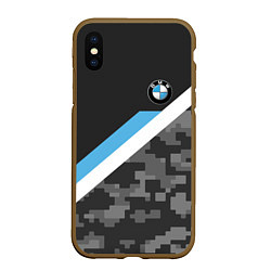 Чехол iPhone XS Max матовый BMW: Pixel Military