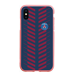 Чехол iPhone XS Max матовый FC PSG: Creative, цвет: 3D-баблгам